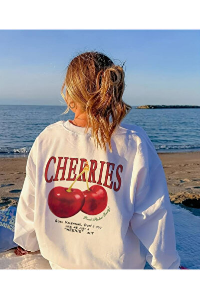 Harajuku Style Alb, supradimensionat, confortabil, cu 3 fire, gros, de iarnă,...