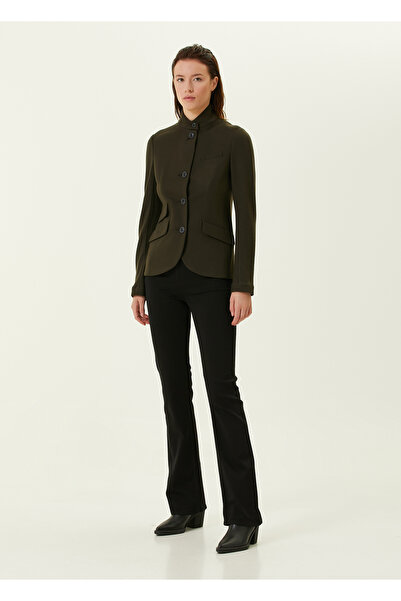 RAG&BONE Haki Dik Yaka Yün Blazer