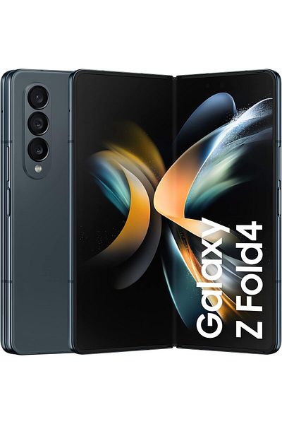 Samsung Galaxy Z Fold4 5G (رمادي أخضر، 12 جيجابايت رام، 256 جيجابايت تخزين) (مُجدد)