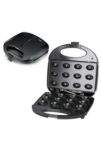 Bogadini Hot Quality Electric Waffle Egg Nut Waffle Automatic Walnut Cake 12 Nuts Maker