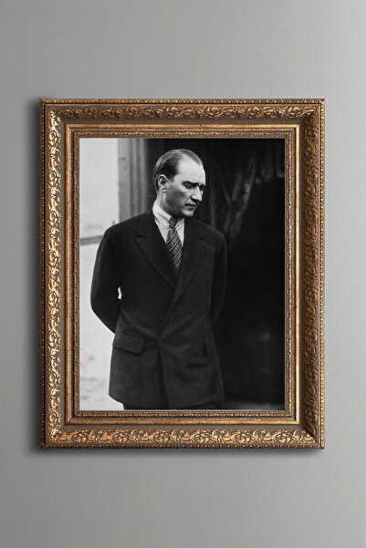 epiqart Atatürk - Cadru cu model vintage