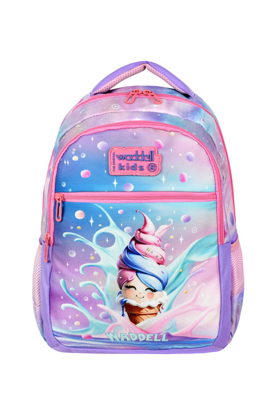 Maynimos Licensed Patterned Kindergarten Nursery Preschool Backpack and Thermal Lunch Bag