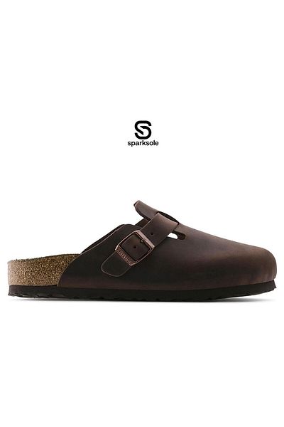 Birkenstock Boston Leo Leather Oiled 159713 -Sparksole