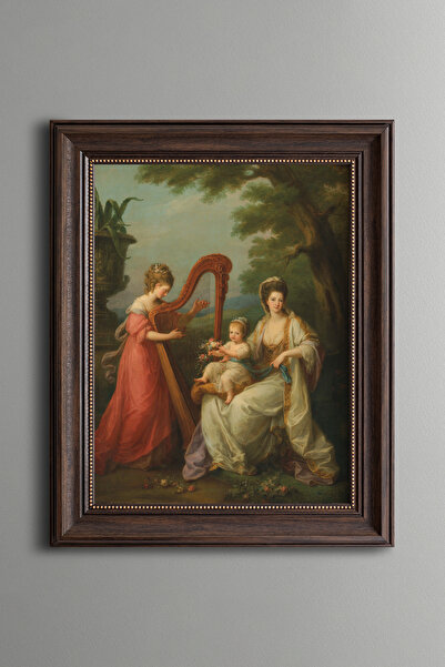 epiqart Επικράτεια του Ντέρμπι - Πλαίσιο με vintage σχέδια