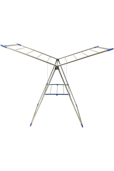 Twinkle Mart Clothes Drying Stand Heavy Duty Quality with Folding Wing Drying Stand for Laundry Drying Washing Cl