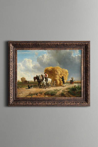 epiqart Saman Hasadı - Cadru cu model vintage