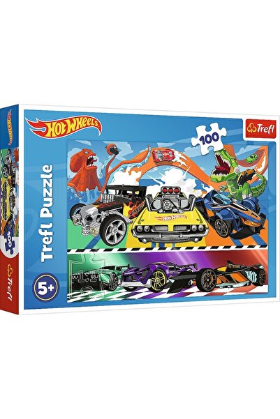 Trefl Puzzle - Hot Wheels, 100 pieces