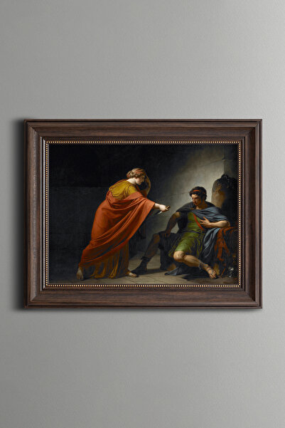 epiqart Arria și Paetus - Cadru cu model vintage