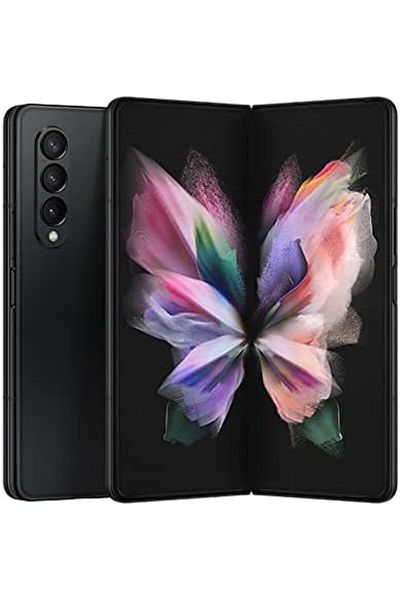 Samsung (مُجدَّد) Galaxy Z Fold 3 5G (سعة تخزين 256 جيجابايت، لون أسود فانتوم)