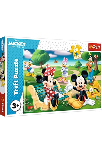 Trefl Maxi Puzzle, Disney Mickey Mouse - Among Friends, 24 pieces