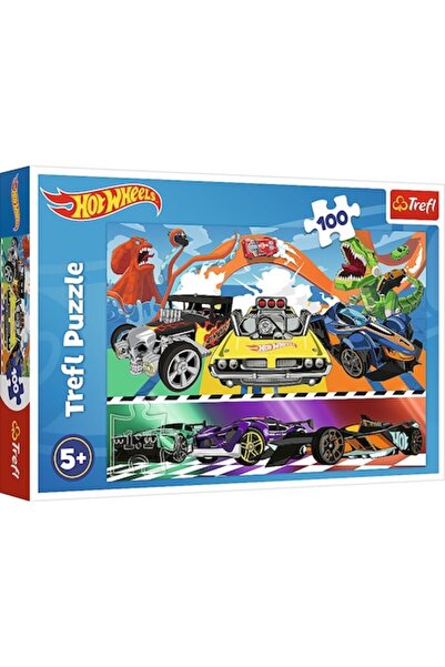 Trefl Puzzle - Hot Wheels, 100 pieces