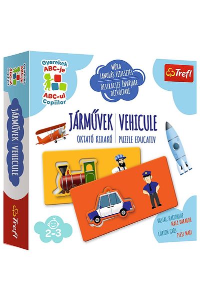 Trefl Joc educațional - Vehicule