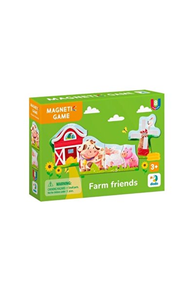 Dodo Magnetic Educational Game, Dodo, Farm Friends, 144x102mm, 3+ years