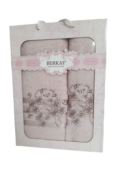 Altın Kuğu Rebeka Towel Set 2 (70X140Cm + 50X90Cm)