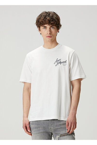 Amiri Hollywood White T-Shirt