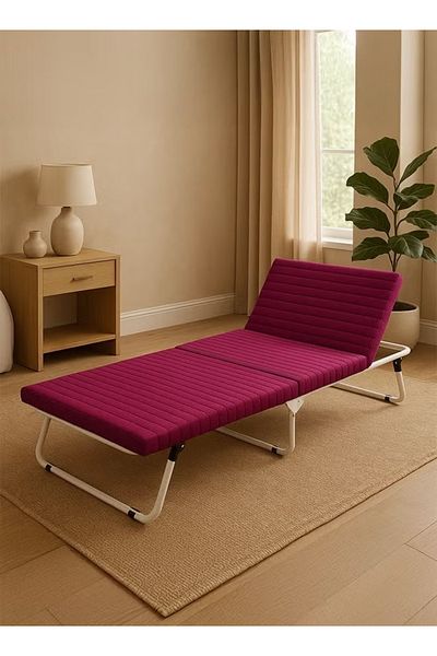 Cady One Foldable Bed Made of High-Quality Steel Frame