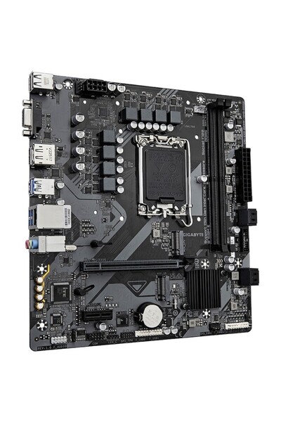 Gigabyte Placă de bază B760M E, DDR5, Intel B760, LGA 1700, mATX