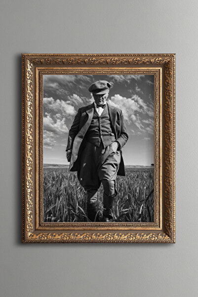 epiqart Atatürk - Cadru cu model vintage