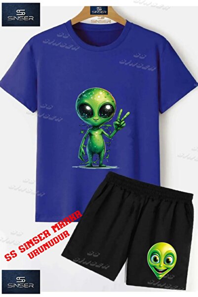 SS SİNSER Tricou cu gât rotund cu imprimeu personalizat UNISEX pentru copii „...