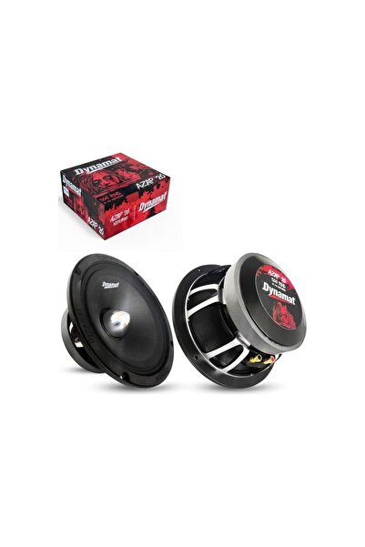 Dynamat Azap-20-Gerçek 300W Rms-Deprem Etkisi-Profesyonel 20 cm Midrange-2 Adet
