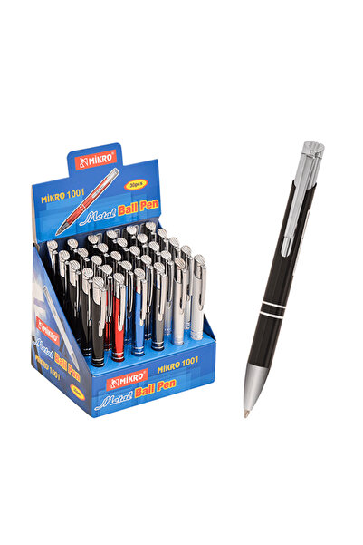 Mikro Tükenmez Kalem Metal 1001ST