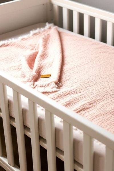 Murat Baby Soft Textured Cotton Baby Blanket 96X107 cm – Suitable for Crib and Bed Use