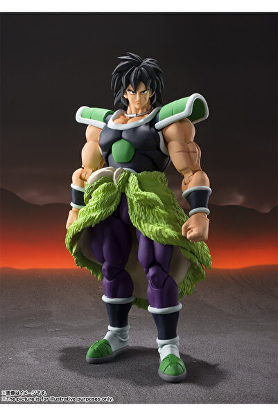BANDAI TAMASHII NATIONS S.H. Figuarts Broly Dragon Ball Super anime Figure sh...