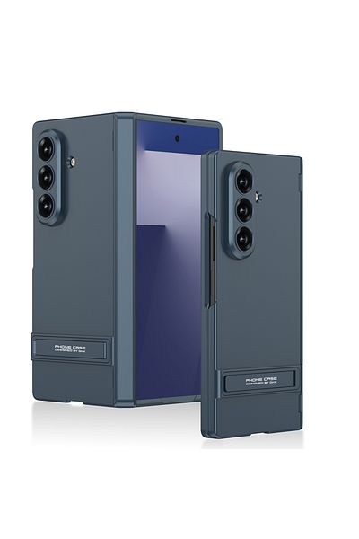 m.tk moveteck Samsung Galaxy Z Fold 7 Case L Stand Camera Protection Kipta Titanium Color Pc Cover