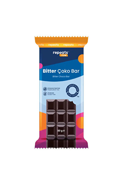 Repeats Yum Bitter Çoko Bar 80gr