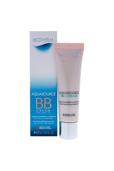 Biotherm Crema BB Aquasourse, nuanta mediu spre auriu, 30ml