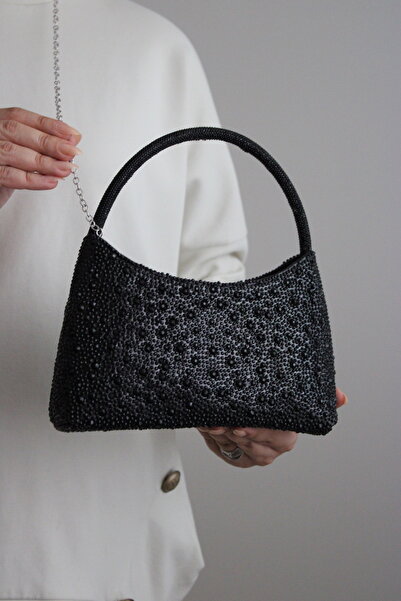 mossi Women's Stone Chain Strap Evening Dress Bag Wedding Bundle Bag