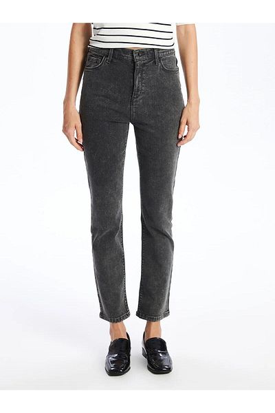 LC Waikiki Γυναικείο τζιν παντελόνι LCWAIKIKI Classic Slim Fit (W5)