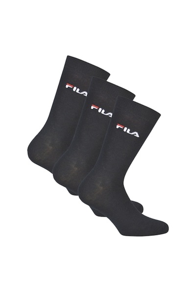FILA , Set of long unisex socks - 3 pairs, Navy Blue, 39-42