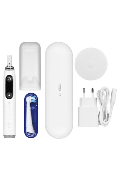 Oral-B Periuță de dinți electrică, Oral-B, 7 moduri de curățare, Bluetooth, albă