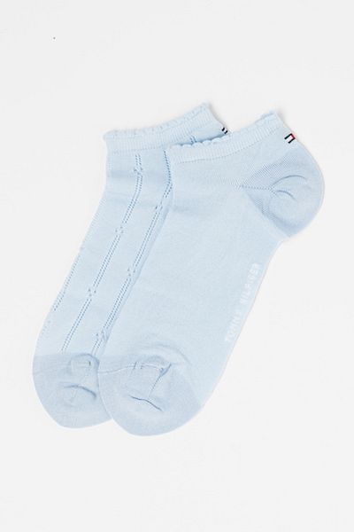 Tommy Hilfiger , Set de sosete pana la glezna - 2 perechi, Albastru lavanda, 35-38
