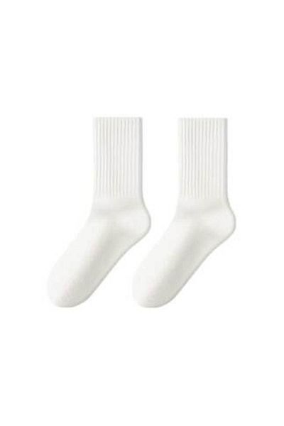 PremierPeds - Șosete sport ușoare, bumbac, unisex, 35-44, set de 2 perechi, albe