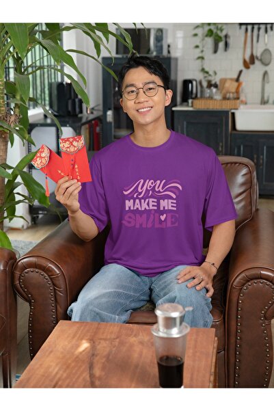 ArtYus TRIOCĂ CU MÂNĂ SCURTĂ CU Gât rotund, IMPRIMATĂ CU TRANSFER, YOU MAKE M...