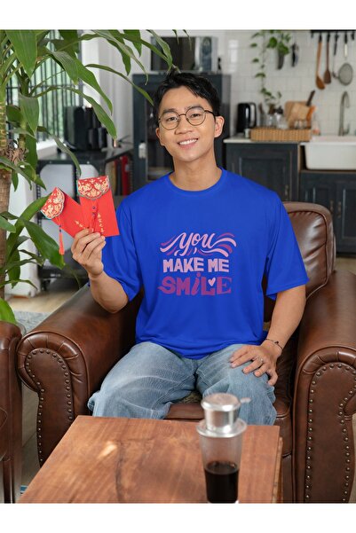 ArtYus TRIOCĂ CU MÂNĂ SCURTĂ CU Gât rotund, IMPRIMATĂ CU TRANSFER, YOU MAKE M...