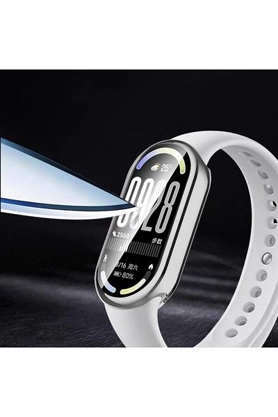 NANOSPACE Silicone Case Full Protection Case Compatible with Xiaomi Smart Band 10