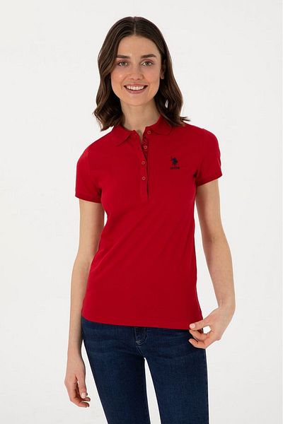 U.S. Polo Assn. U.S. Polo Assn. Women's Basic Polo T-Shirt Dmls