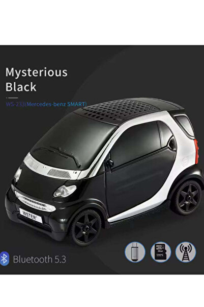 Generic Portable Bluetooth Speaker with Classic Car Design - Multi-functional Wireless Stereo with Pure Soun