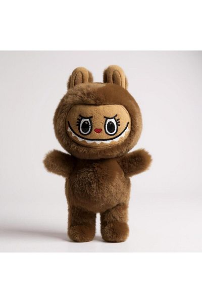 plentiful Labubu 30 cm Plush Doll. Handmade. Coffee