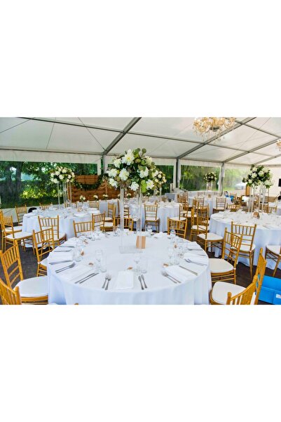 OEM Față de masă, Poliester, 320 cm, Alb