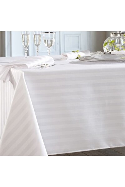 RALEX PUCIOASA Tablecloth damask stripes, 100% cotton, 140x220cm, Pucioasa, w...