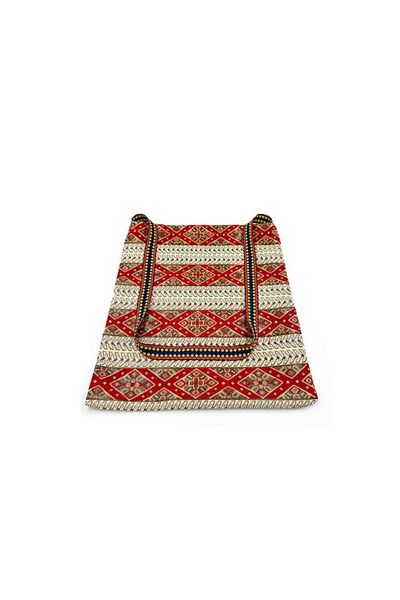 Emimona Traditional bag 34X40 cm, multicolor textile material