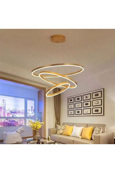 Generic Three Ring Chandelier 2 colors