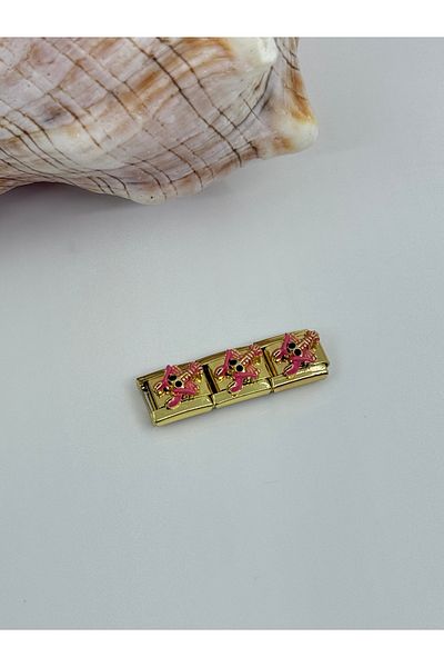 ilvesa shop Italian Bracelet Gold Lobster Charm