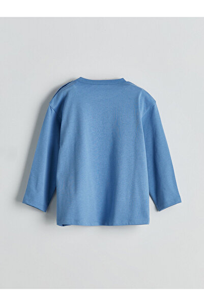 LC Waikiki Blue Bugs Bunny Printed Baby Boy T-Shirt and Pants 2-Piece