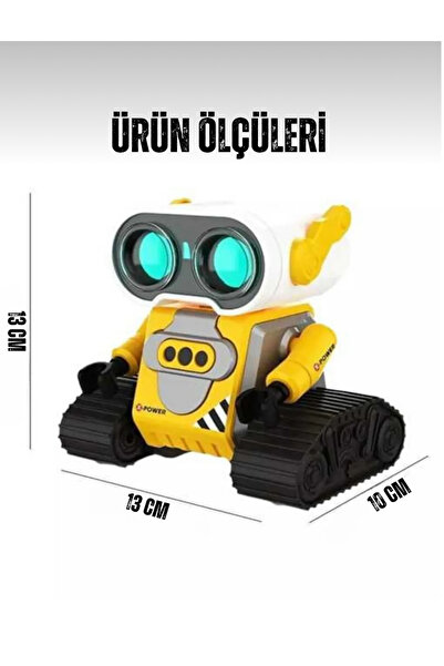 VARDEM OYUNCAK Uzaktan Kumandalı El Sensörlü Akıllı E robot, Şarjlı, Işıklı, Sesli Full Fonksiyon Robot