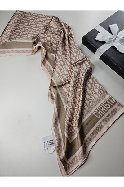 Webinay Home Εισαγόμενο μεταξωτό σάλι Voile Scrafs Hijab Dior Silk Voile Shawl